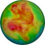 Arctic ozone map for 2023-03-26